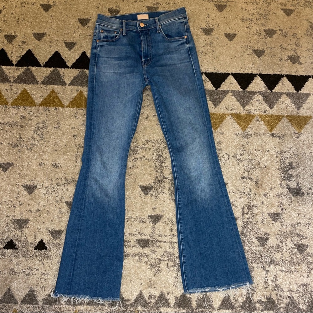 MOTHER The Weekender Fray Jeans